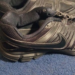 Nike black shoes